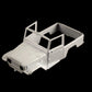 Piezas 1 de la maqueta del coche todoterreno Toyota Landcruiser en escala 1:24 de Italeri referencia 3681