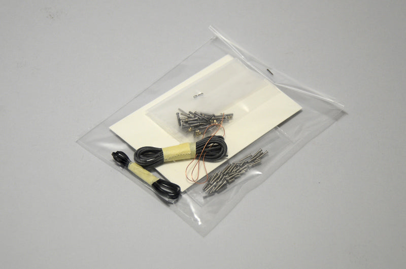 Cables de la maqueta del Alfa Romeo 8C 2300 Roadster en escala 1:12 de Italeri referencia 4708
