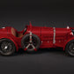 Foto lateral de la maqueta del Alfa Romeo 8C 2300 Roadster en escala 1:12 de Italeri referencia 4708