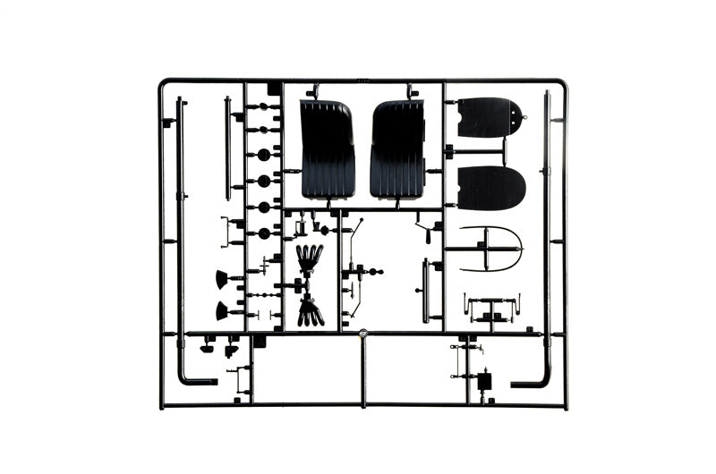 Grapa 3 de la maqueta del Bugatti Type 35B de Fórmula 1 de 1928 en escala 1:12 de Italeri referencia 4716