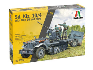 ITALERI (1/35) SD.KFZ.10/4 with FLAK 30 and crew