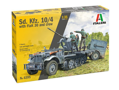 ITALERI (1/35) SD.KFZ.10/4 with FLAK 30 and crew