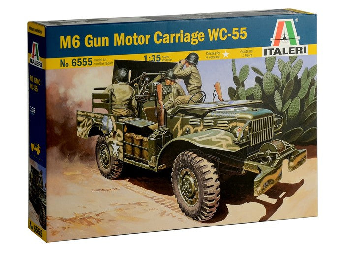 ITALERI (1/35) M6 Gun Motor Carriage WC-55