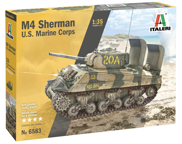 ITALERI (1/35) M4 Sherman U.S. Marines Corps