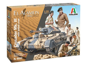 ITALERI (1/35) Crusader Mk. III with British Crew