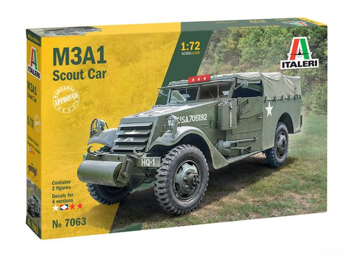 ITALERI (1/72) M3A1 Scout Car