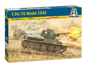 ITALERI (1/72) T-34/76 Model 1943