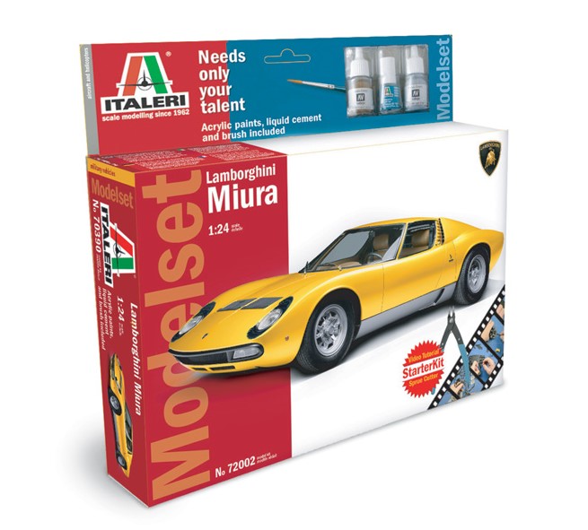 ITALERI (1/24) Lamborghini Miura (Model Set)