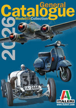 Revista catálogo de novedades de Italeri para 2026