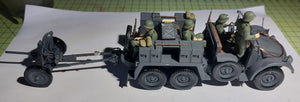 TAMIYA (1/35) Krupp Protze 1 ton (6x4) Kfz.69 TOWING TRUCK with 3.7cm Pak