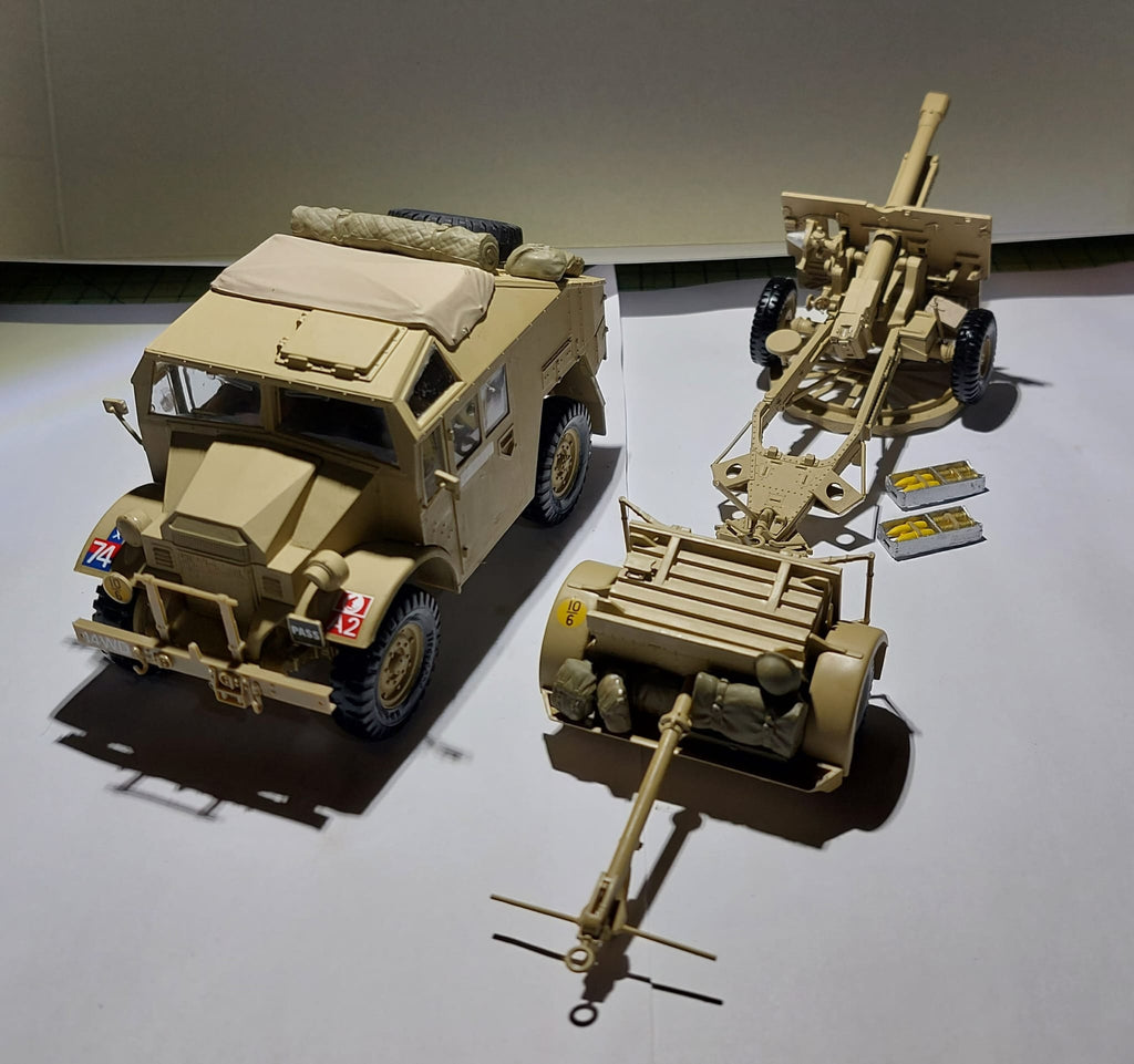 Combat Choroq 78 British Quad Gun Tractor No.C-04 Green Army