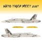 Imagen de insignias españolas para las maquetas del avión EF-18A en el Tiger Meet de la Otan de 2007 en escala 1:72 de Series Españolas con referencia SE2872