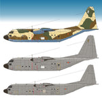 Instrucciones para las insignias de aviones Hércules del Ejército del Aire español de Series Españolas en escala 1:72