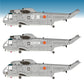 Imagen de insignias españolas para las maquetas del helicóptero SH-3D/H Sea King de la 5ª Escuadrilla de la Armada en escala 1:48 de Series Españolas con referencia SE3148