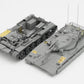 Vista frontal de la maqueta del carro de combate israelí Merkava Mk.2 con interiores en escala 1:35 de Border Model referencia BT-055