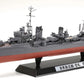 Foto completa de la maqueta del destructor aponés Yukikaze en escala 1:350 de Tamiya referencia 25218