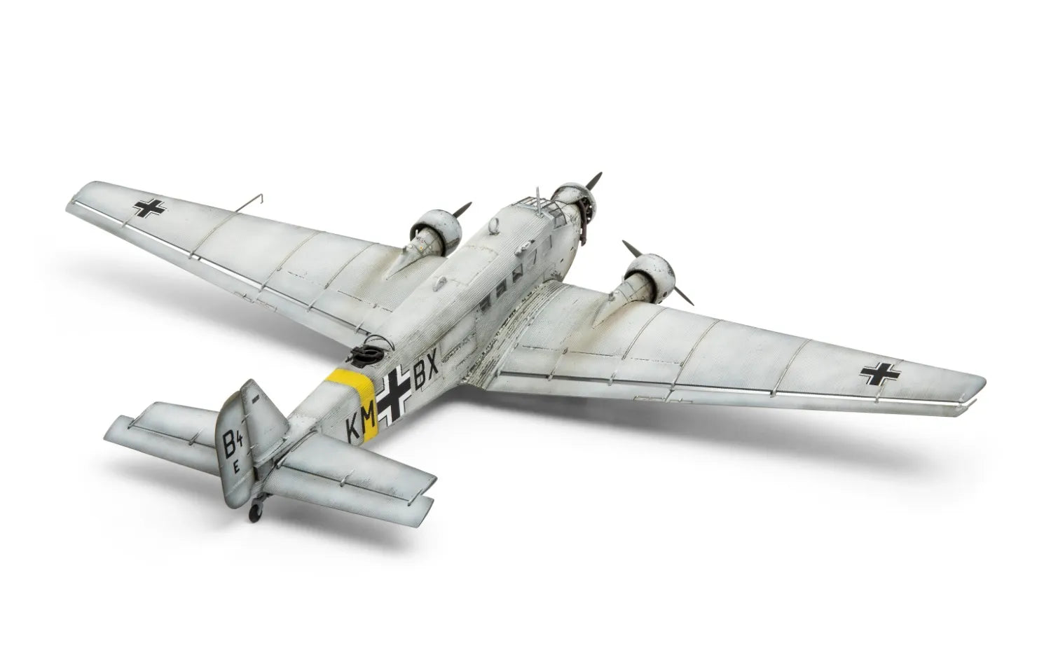 Foto trasera  decoración 1 de la maqueta del avión de transporte alemán Junker Ju-52/3m en escala 1:72 de Airfix referencia A08022