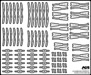 KA MODELS (1/24) Windshield Wiper Type B