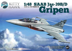 KITTY HAWK (1/48) Saab Jas-39B/D Gripen
