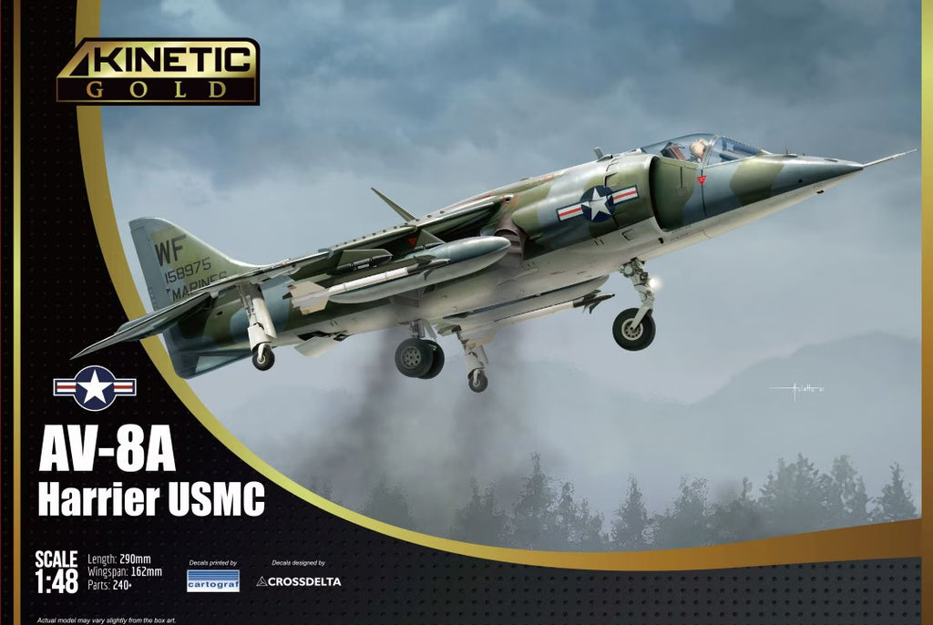 KINETIC (1/48) AV-8A Harrier USMC