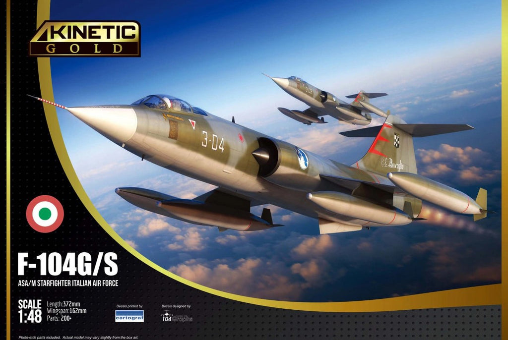 KINETIC (1/48) F-104G/S ASA/M Starfighter Italian Air Force