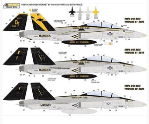 KINETIC (1/48) F/A-18D Hornet VMFA(AW)-242 "Bats"