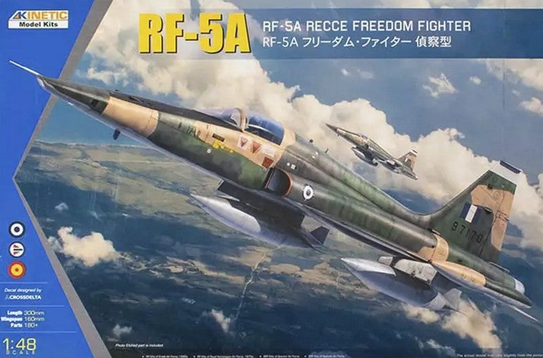 KINETIC (1/48) RF-5A Recce Freedom Fighter (con calcas españolas)