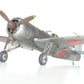 Vista frontal de la maqueta del avión japonés Ki-115 Tsurugi en escala 1:35 de Eduard referencia 11192