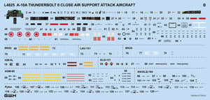 GREAT WALL HOBBY (1/48) A-10A Thunderbolt II Close Air Support Attack Aircraft