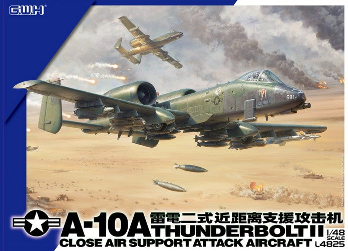 GREAT WALL HOBBY (1/48) A-10A Thunderbolt II Close Air Support Attack Aircraft