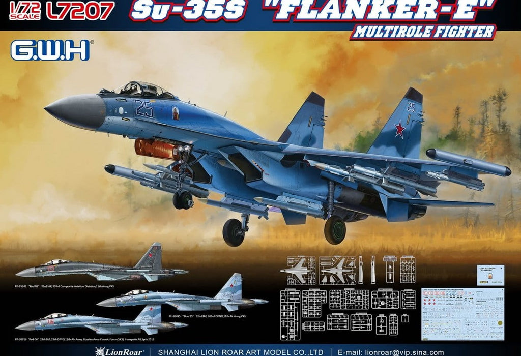 GREAT WALL HOBBY (1/72) Su-35S "Flanker-E"