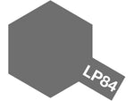 Bote de 10ml de pintura laca color gris camuflaje mezclas de Tamiya referencia LP-84