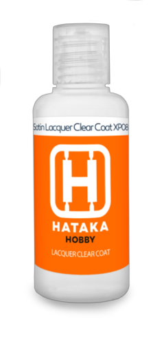 Bote de barniz satinado de 200ml de Hataka referencia XP-07