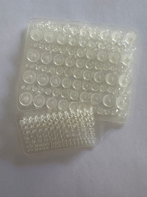 Juego de lentes en distintos diametros para faros del fabricante M4 Models Despiece 2