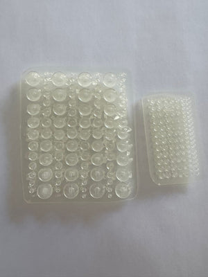 Juego de lentes en distintos diametros para faros del fabricante M4 Models Despiece 1