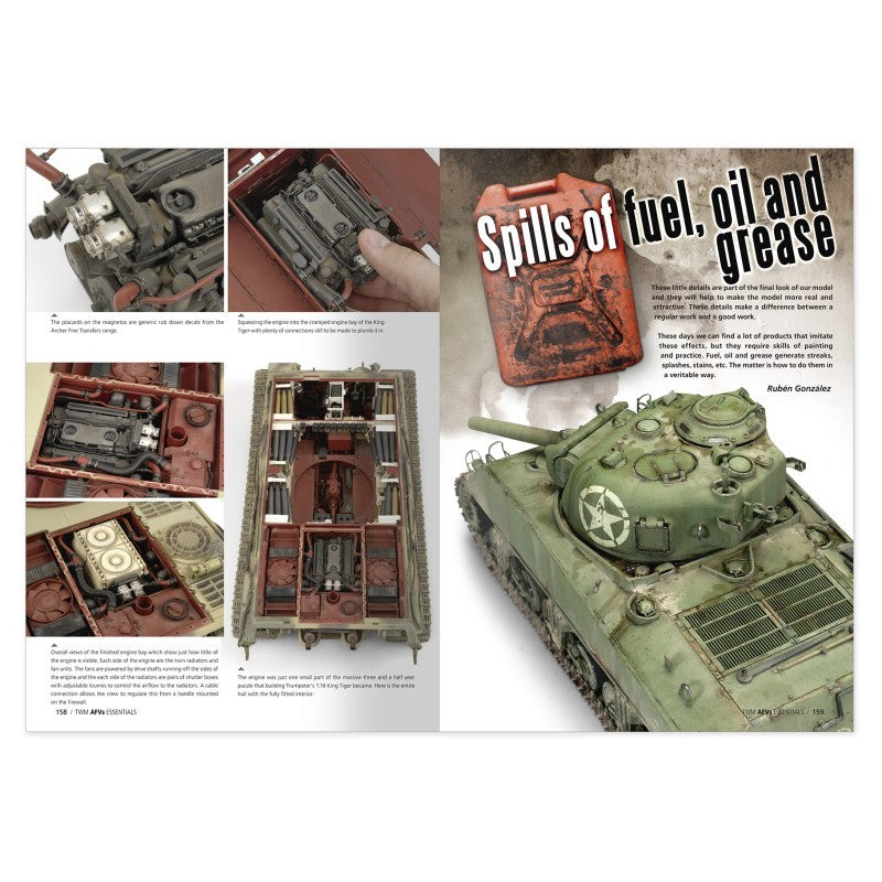 Página 12 del libro de los esenciales de la serie The Weathering Magazine de Ammo referencia 6329