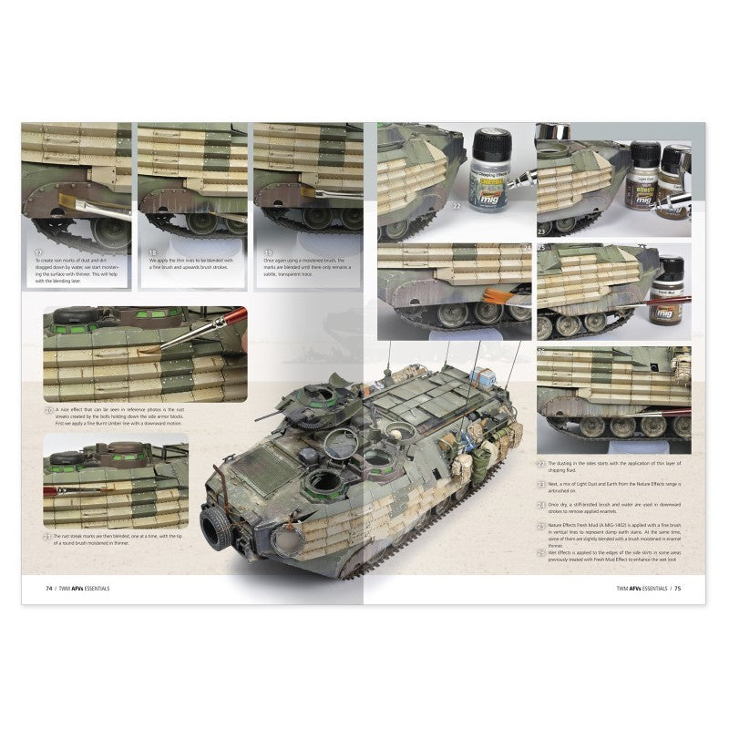 Página 7 del libro de los esenciales de la serie The Weathering Magazine de Ammo referencia 6329