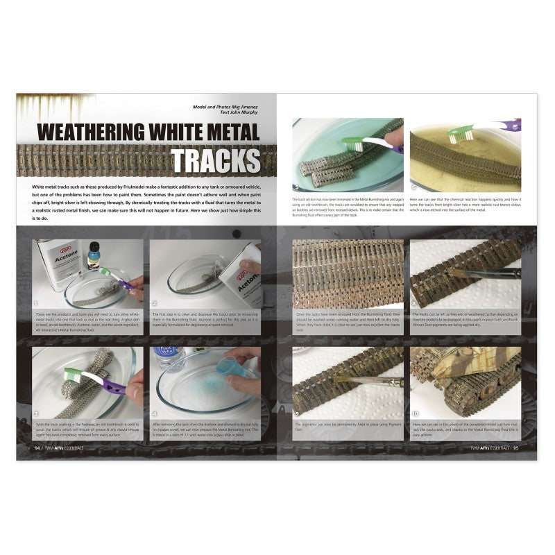 Página 9 del libro de los esenciales de la serie The Weathering Magazine de Ammo referencia 6329