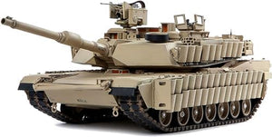 Foto delantera de la maqueta del carro de combate M1A2 Tusk II Abrams en escala 1:35 de Academy referencia 13561