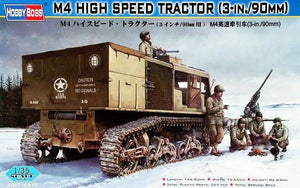 Portada del tractor rapido norteamericano para transporte de piezas de AA de 90mm Hobby Boss 82407 en escala 1:35