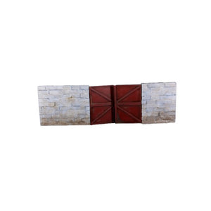 MACONE (1/35) Muro de bloques con puerta "B"