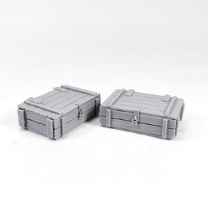MACONE (1/35) Cajas de munición de madera