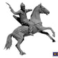Foto lateral derecha de la figura de un jinete persa a caballo en escala 1:32 de Master Box referencia 32014