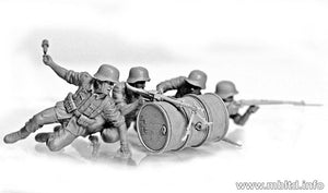 MASTER BOX (1/35) Défense d'infanterie allemande, série Batailles du front de l'Est, kit n° 1