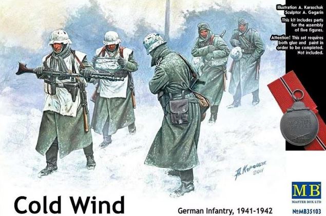 MASTER BOX (1/35) Cold Wind German Infantry, 1941-1942