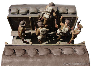 MASTER BOX (1/35) Fanteria britannica prima dell'attacco, epoca della Prima Guerra Mondiale