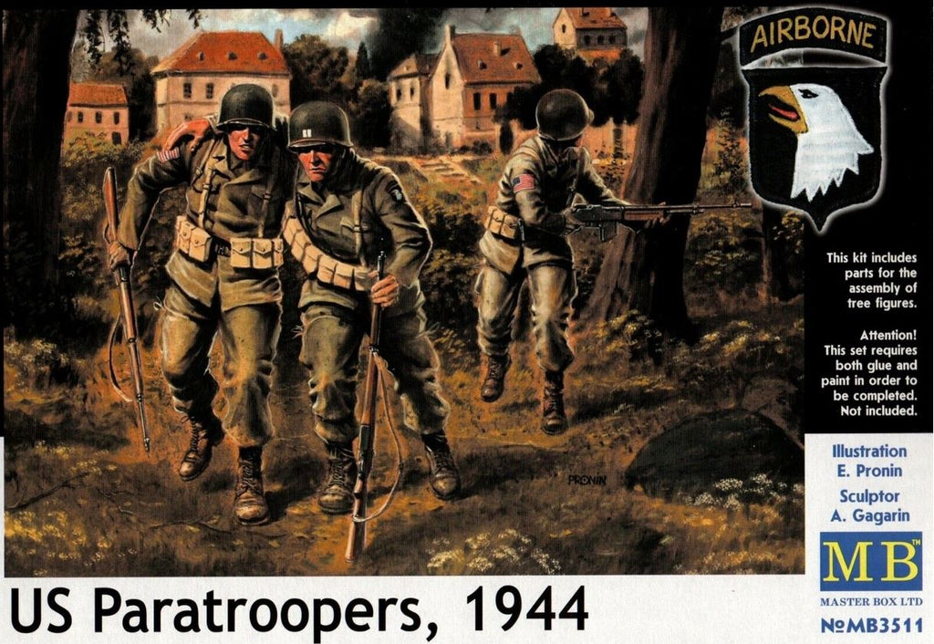 MASTER BOX (1/35) US Paratroopers 1944