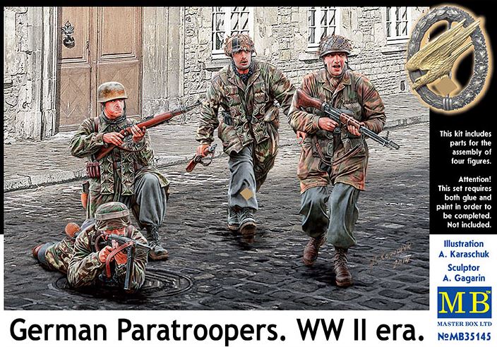 MASTER BOX (1/35) German Paratroopers