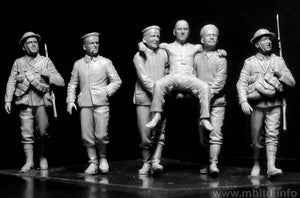 MASTER BOX (1/35) Soldati britannici e tedeschi, battaglia della Somme, 1916