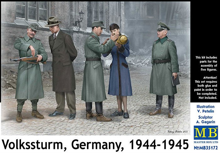 MASTER BOX (1/35) Volkssturm, Germany, 1944-1945